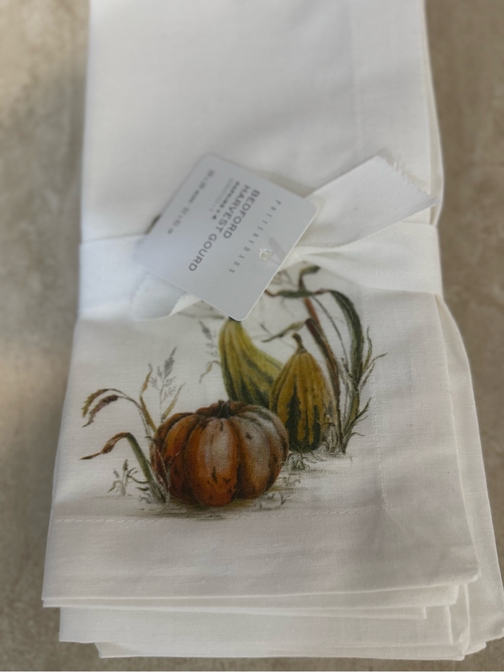 Pottery Barn Bedford Harvest Napkins - Picture 5 of 12